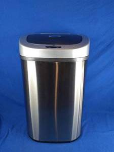 lot 127 image: New Nine Stars Motion-Sensor 21.1-Gallon Trash Can