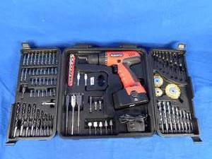 lot 139 image: Stalwart 89-Pc. 18V Cordless Drill Set