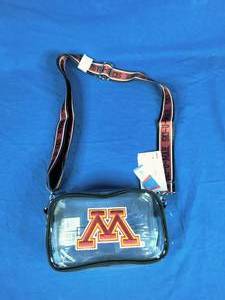 lot 168 image: New Minnesota Golden Gophers Clear Sideline Purse