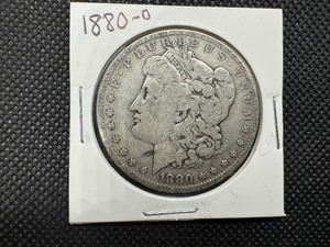 lot 7 image: 1880-O Morgan Silver Dollar