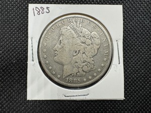 lot 18 image: 1885 Morgan Silver Dollar