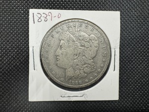 lot 22 image: 1889-O Morgan Silver Dollar