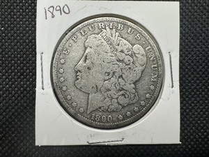 lot 23 image: 1890 Morgan Silver Dollar