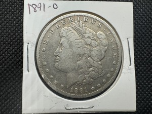 lot 26 image: 1891-O Morgan Silver Dollar