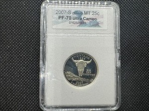 lot 48 image: 2007 S (Silver) Montana Quarter PF70 Ultra Cameo