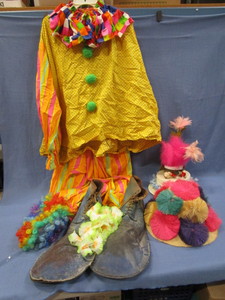 lot 1 image: Clown Costume