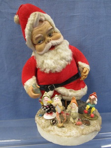 lot 14 image: Antique Coca Cola Santa