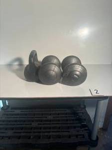 lot 2 image: Barbell Weights DB Kettleball