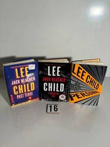 lot 16 image: Lee Child Book Jack Reacher Lot