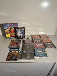 lot 39 image: Variety of Computer Games