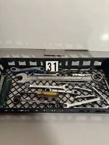 lot 31 image: wrenches