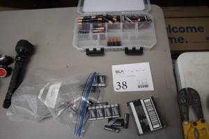 lot 38 image: Lot of  Assorted Batteries - AA, AAA, 9V, Misc