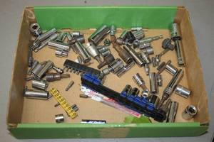 lot 52 image: Lot of  Assorted Sockets and Bits