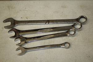 lot 45A image: Lot of (4) Combination Wrenches - 1, 1316
