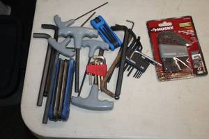 lot 53 image: Lot of  Assorted Hex Head Wrenches