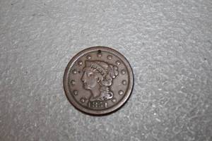 lot 109 image: 1851 Penny