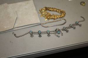 lot 102 image: Lot of (3) Necklaces with Case