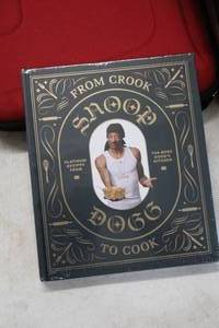 lot 153 image: From Crook to Cook by Snoop Dog Cookbook (New)