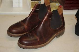 lot 187 image: Timberland Mens Brown Leather ShoesBoots