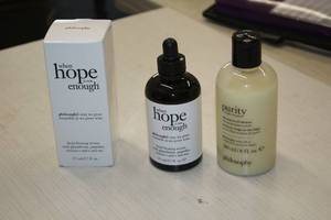 lot 242 image: When Hope Is Not Enough Facial Firming Serum, Purity Made Simple One-Step Facial Cleaner