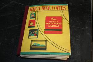lot 283 image: Match Book Covers New Master Matchless Album