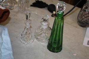 lot 346 image: Lot of (3) Assorted Perfume Bottles