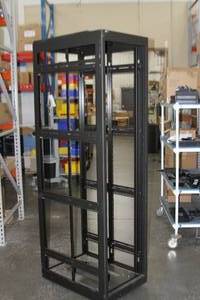 lot 35 image: Middle Atlantic Heavy Duty Pro  Commercial MRK-4431 Large Audio Video Network Computer Equipment Rack