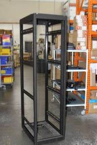 lot 34 image: Middle Atlantic Heavy Duty Pro  Commercial MRK-4431 Large Audio Video Network Computer Equipment Rack