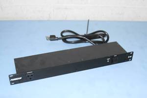 lot 37 image: Furman M-8x2 Rack Mountable 8-Outlet Power Conditioner and Surge Protector