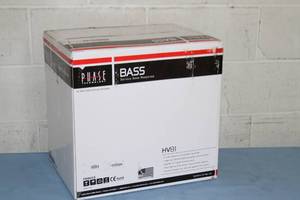 lot 53 image: NEW - Phase Technologies PhaseTech HV81 8 Down-Firing Subwoofer Sub Woofer  Bass Pro Audio Speaker