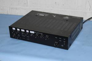 lot 67 image: TOA Electronics 8-Channel 60-Watt Pro Audio Power Amplifier  Mixer with Multiple U-03 Line Input Modules