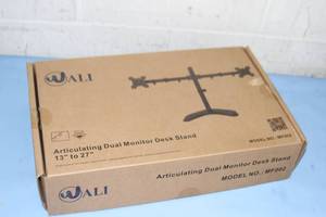 lot 86 image: WALI Articulating Dual Monitor Desk Stand for PC Computer