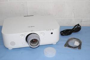 lot 101 image: 6200-Lumens Advanced Professional Business  Home Theater NEC  Sharp Projector - Projection System Model NP-PA622U