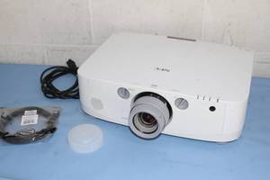 lot 103 image: NEC PA500U 5000-Lumen Advanced Professional  Commercial High-Brightness HD Projector  Projection System