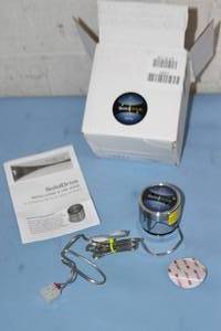 lot 121 image: MSE Pro Audio SD-1 Series Chrome SolidDrive Invisible Sound Glass Surface Mount Actuator  Speaker
