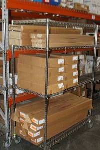 lot 128 image: Large Lot of Miscellaneous Professional Audiovisual Audio  Video Accessories - New