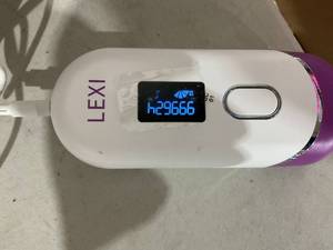 lot 323 image: Spa Sciences LEXI Pro Hair Removal Device for Leg with Accessories
