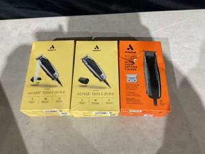 lot 330 image: LOT OF 3 Andis Clippers