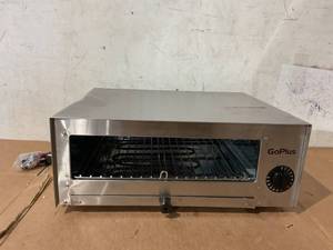 lot 203 image: Goplus Kitchen Commercial Pizza Stainless Steel Counter Top Snack Pan Oven Bake