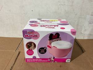 lot 256 image: The First Years Disney Minnie Mouse 2-in-1 Potty & Toddler Toilet Seat