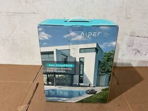 lot 260 image: SG 800B Cordless Robotic Pool Cleaner - Automatic Pool Vacuum for Flat Above Ground Pools up to 860 sq. ft. Gray