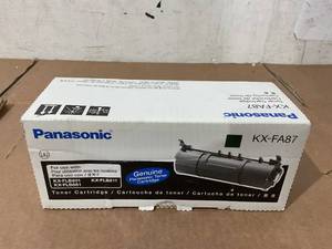 lot 290 image: Panasonic KX-FA87 Black Toner Cartridge