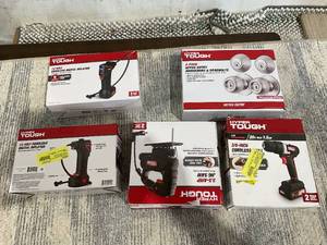 lot 133 image: LOT OF Hyper Tough Tools and Accessories