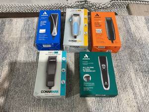 lot 143 image: LOT OF 5 Hair Clippers