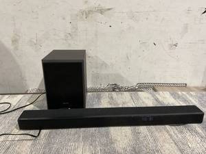 lot 165 image: Hisense 3.1 Channel 380W Soundbar with Wireless Subwoofer and Dolby Atmos (R632)
