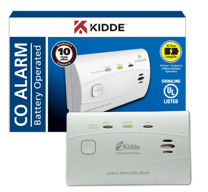 lot 554 image: Kidde Battery-Powered Electrochemical Carbon Monoxide Detector