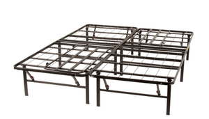 lot 58 image: QueenKing Size Allswell Convertible Platform Metal Bed Frame