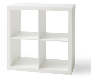 lot 104 image: Better Homes & Gardens 4-Cube Storage Organizer