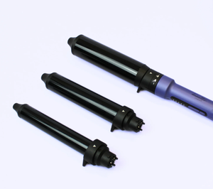 lot 322 image: Danielle Creations Triple Threat Ceramic Curling Wand