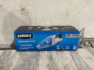 lot 184 image: HART HPHV33B Cordless Hand Vacuum 1.5 Ah Lithium Battery 20 Volt
